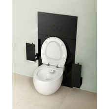 VitrA Memoria 106-003R009 Klozet Kapağı, Yavaş Kapanır, Kolay Çıkabilir, Beyaz