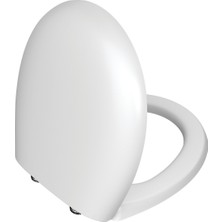 VitrA Memoria 106-001R009 Klozet Kapağı, Yavaş Kapanır, Kolay Çıkabilir, Mat Beyaz