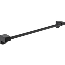 VitrA Base 700 A4407036 Uzun Havluluk, Mat Siyah
