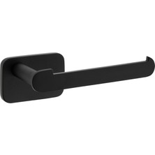 VitrA Base 600 A4413436 Tuvalet Kağıtlığı, Mat Siyah