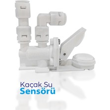 Surobotic Su Arıtma Cihazı Su Kaçak Sensörü Kaçak Su Kesici 3/8 Hortum Girişli