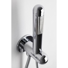 VitrA Liquid A42796 1F El Duşu Takımı, Krom
