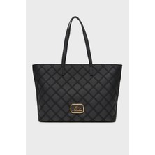 Love Moschino Dikiş Detaylı Logolu Sabit Omuz Askılı Büyük Çanta Kadın Çanta JC4307PP0LKK100A