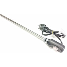 Sern 400W Siyah Renk On/Off HP03 Model Havlupan Isıtıcı Rezistans 230V L:370mm 110cm TTR Fişli 1/2'' (Yarım Parmak)