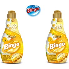 Bingo Konsantre Çamaşır Yumuşatıcısı Nergis 1440 ml x 2 Adet