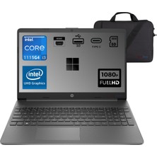 Hp Essential Intel Core I3-1115G4 8gb 512GB SSD 15,6" UHD Graphics WIN11 Dizüstü Bilgisayar- Webzone Çanta 2N2N7EAWZ2