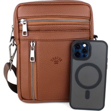 Erkek Taba Askılı Postacı Çanta Omuz Çantası