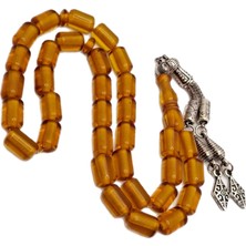 Han Ticarethane Sarı Kapsül Kesme Model Ateş Kehribar Tesbih