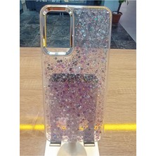 Lucek Cases Samsung Galaxy A13 Samsung Galaxy A04S Simli Kamera Çerçevesi Metal Kapak Tuşları Metal Kılıf