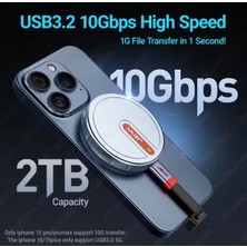 JEYI 2230 M.2 Nvme Ssd Kutusu Magsafeli 3.2 Gen2 10Gbps Süper Hızlı Magsafe Yapışkanlı Manyetik Telefon Tablet Macbook İpad Laptop Type-C girişli Tüm cihazlara Uyumlu. Uyumlu Son Nesil Teknoloji