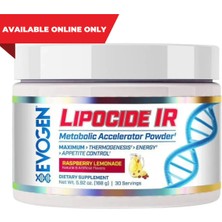 Evogen Lipodice Ir Termojenik Appetite Control 120 gr Fat Burner - 30 Servis