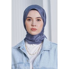Loryan Scarf Jakar Şal - Cupra Floş Jakar Şal 4290