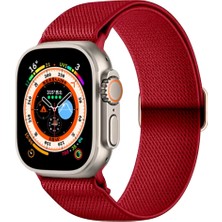 Cool Cold Apple Watch Seri 10 9 8 7 6 Se 5 4 3 2 1  Uyumlu 42-44-45-46-49 mm Esnek Tokalı Bez Kordon