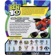 Littlest Pet Shop Giochi Prezosi Ben 10 Aksiyon Figürleri - Omni Naut Armor Heatblast BEN53110