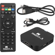 Magbox Electrobox 2 GB Ram H313 Işlemci 16 GB HDD 4K Ultra Hd Android Box (Android 10)