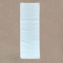 Kanvas Baskısız Boş Banner Afiş 40X100 Cm.