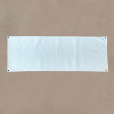 Kanvas Baskısız Boş Banner Afiş 40X100 Cm.