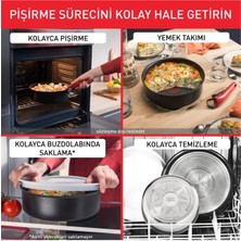 Mediterian Titanyum Ingenio Unlimited 6x Küçük Set 3 Parça