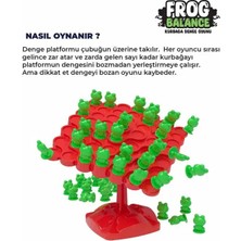 Do Toys Eğitici Oyuncak Kurbağa Ağacı Denge Oyunu  Frog Balance Tree