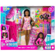 Barbie Brooklyn Eğlenceli Saçlar Oyun Seti HHM39