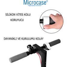 Microcase Xiaomi M365 Pro 1s Ninebo G30 Es2 Silikon Vites Kolu KORUYUCU-AL4791