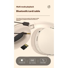 Pangpai Güçlü Bas ve Uzun Pil Ömrüne Sahip, Başa Takılan Kablosuz Bluetooth Kulaklık (Yurt Dışından)