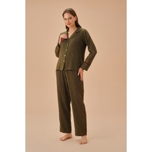 Suwen Marrakesh Gömlek Yaka Pijama Takımı
