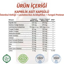 Kaprilik Asit Kapsül (CAPRYLİC ACİD CAPSULE)