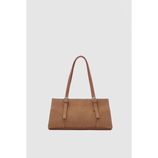 Bag Flower Retro Süet Baget Çanta