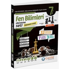 Çanta Yayınları 7. Sınıf Matematik – Sosyal Bilgiler – Fen Bilimleri Kazanım Sıralı Deneme Seti 3’lü Set