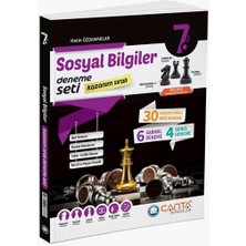 Çanta Yayınları 7. Sınıf Matematik – Sosyal Bilgiler – Fen Bilimleri Kazanım Sıralı Deneme Seti 3’lü Set