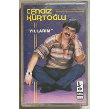 Cengiz Kurtoğlu Yıllarım Kaset (Orjnal 1987 Dönem Kağıt Baskı Kaset)