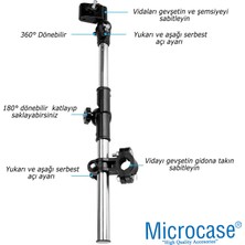 Microcase Bisiklet Bebek Arabası Için Katlanabilir Ayarlanabilir Şemsiye Tutucu - AL4815 Mdl-D