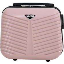 Tezzgelsin Unisex Şifreli El Valizi Pp Silikon Desenli Kırılmaz Esnek Hostes Çantası ve Makyaj Çantası