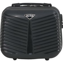 Tezzgelsin Unisex Şifreli El Valizi Pp Silikon Desenli Kırılmaz Esnek Hostes Çantası ve Makyaj Çantası