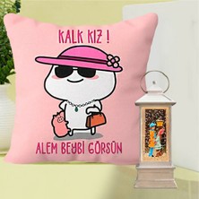 Md Kalk Kız Alem Beybi Görsün Yastık & Sokak Lambası Romantik Aşıklar Işıklı Kule Kar Küresi