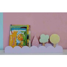 3lü Makaron Renkli Bebek ve Çocuk Odası Montessori Raf