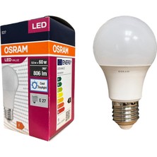 Sekatech Osram 8.5 Watt LED Ampul 6500K Beyaz E27-10 Adet