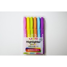 Kagito Bright Highlighter Kalem Seti 6’lı