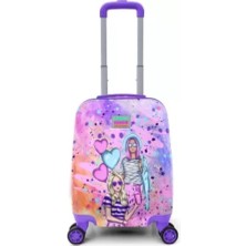 Coral High Kids Fashion Girl Desenli Çocuk Valizi 16773