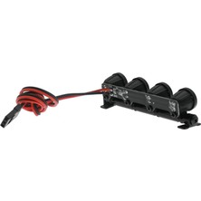 LED Işık Çubuğu Tavan Lambası Işıkları Axial SCX24 Fms FCX24 Jimny D12 Mini 1/18 1/24 Rc Paletli Araba,1 (Yurt Dışından)