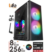 Life Teknoloji I5-2400 8 GB 256GB SSD Masaüstü Bilgisayar