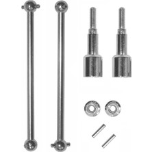 Hbx 901 901A 903 903A 905 905A 1/12 Rc Araba Yükseltme Parçaları Için 12MM Altıgen Metal Ön ve Arka Tahrik Mili (Yurt Dışından)