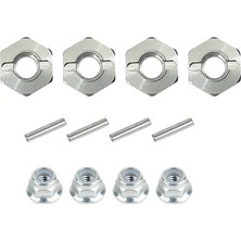 Hbx 901 901A 903 903A 905 905A 1/12 Rc Araba Yükseltme Parçaları Için 12MM Altıgen Metal Ön ve Arka Tahrik Mili (Yurt Dışından)