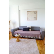 Yıldız Küçük Çekyat Örtüsü Bordo 115X200 cm