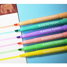 Kagito Soft Pastel Highlighter Kalem Seti 6’lı