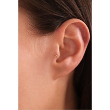 Gianfranco Minio Çiçek Tragus Küpe