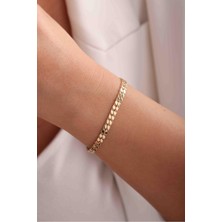 Gianfranco 2 Sıra Çift Pullu Bileklik