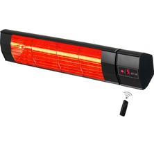 Halogen Black Pro Plus 3000 Watt 5 Kademeli Kumandalı Dış Mekan  Isıtıcı