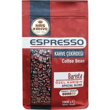 Has Kahve Espresso Kahve Çekirdeği Barista 1000G